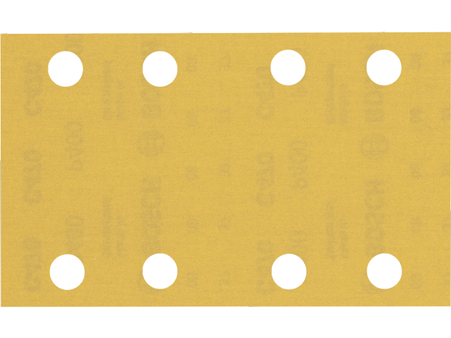 Brusni papir EXPERT Bosch z 8 luknjami za vibracijske brusilnike, Dimenzije: 80x133mm, Zrnatost: 400, 2608900885
